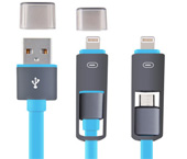 二合一双接头数据线